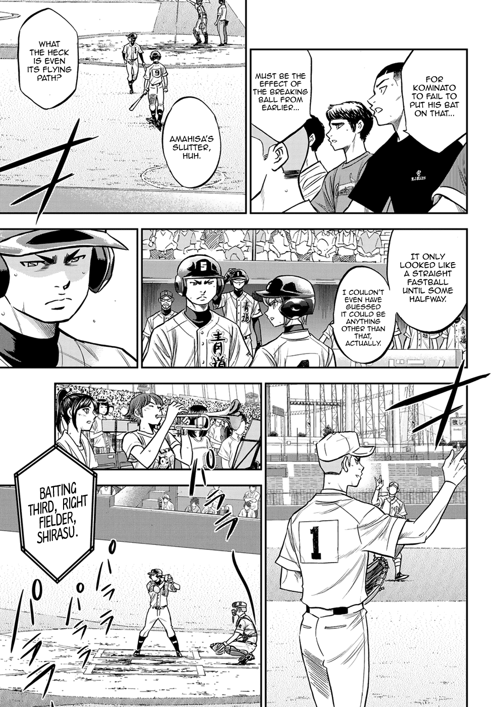 Daiya no A - Act II Chapter 227 page 3 - Chapter 227: This is Sankou