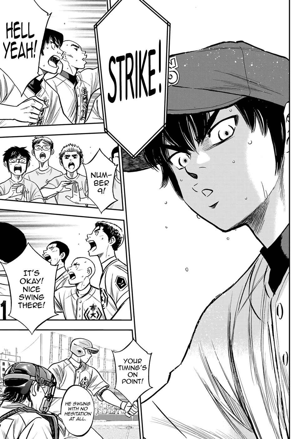 Daiya no A - Act II Chapter 228 page 11 - Chapter 228: Building up