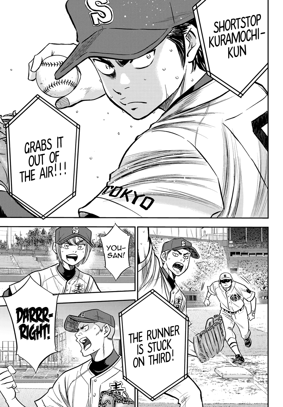 Daiya no A - Act II Chapter 228 page 19 - Chapter 228: Building up