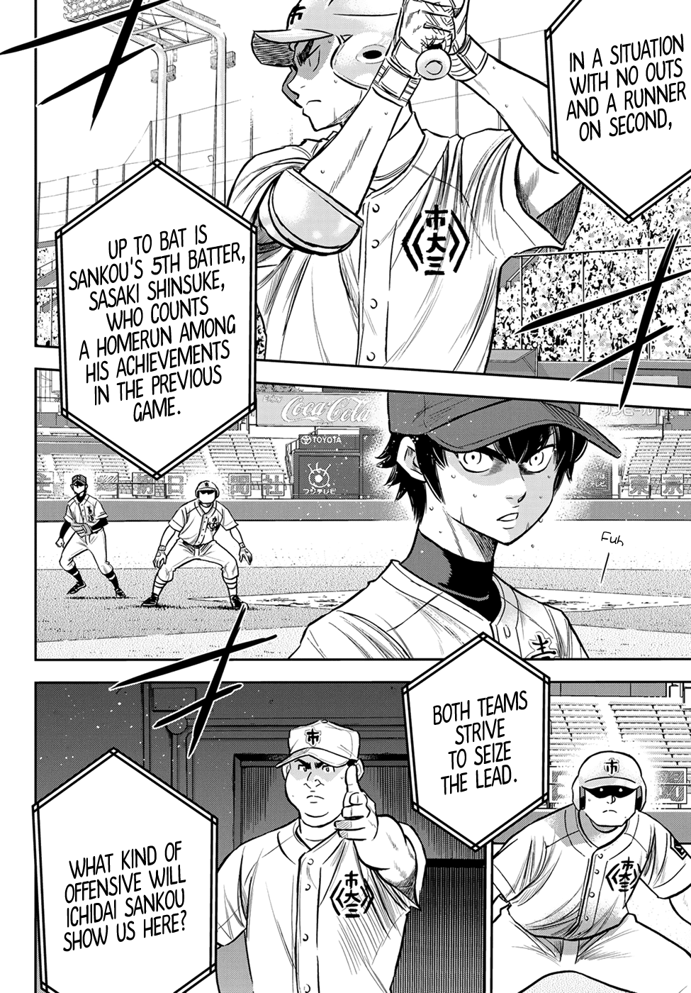 Daiya no A - Act II Chapter 228 page 2 - Chapter 228: Building up