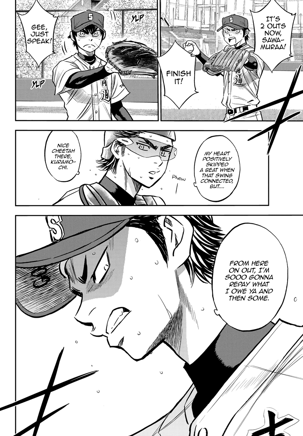 Daiya no A - Act II Chapter 228 page 20 - Chapter 228: Building up