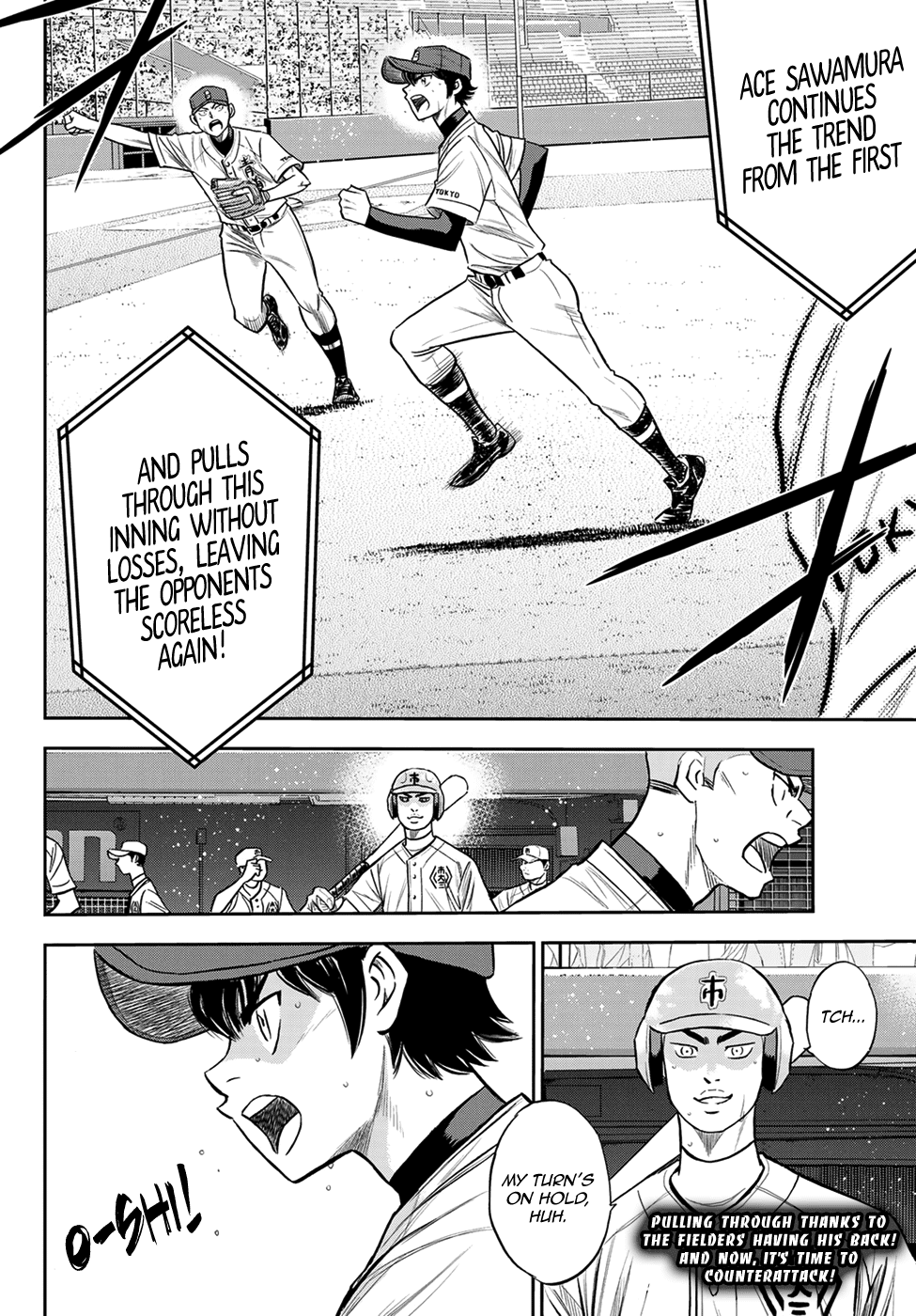 Daiya no A - Act II Chapter 228 page 24 - Chapter 228: Building up