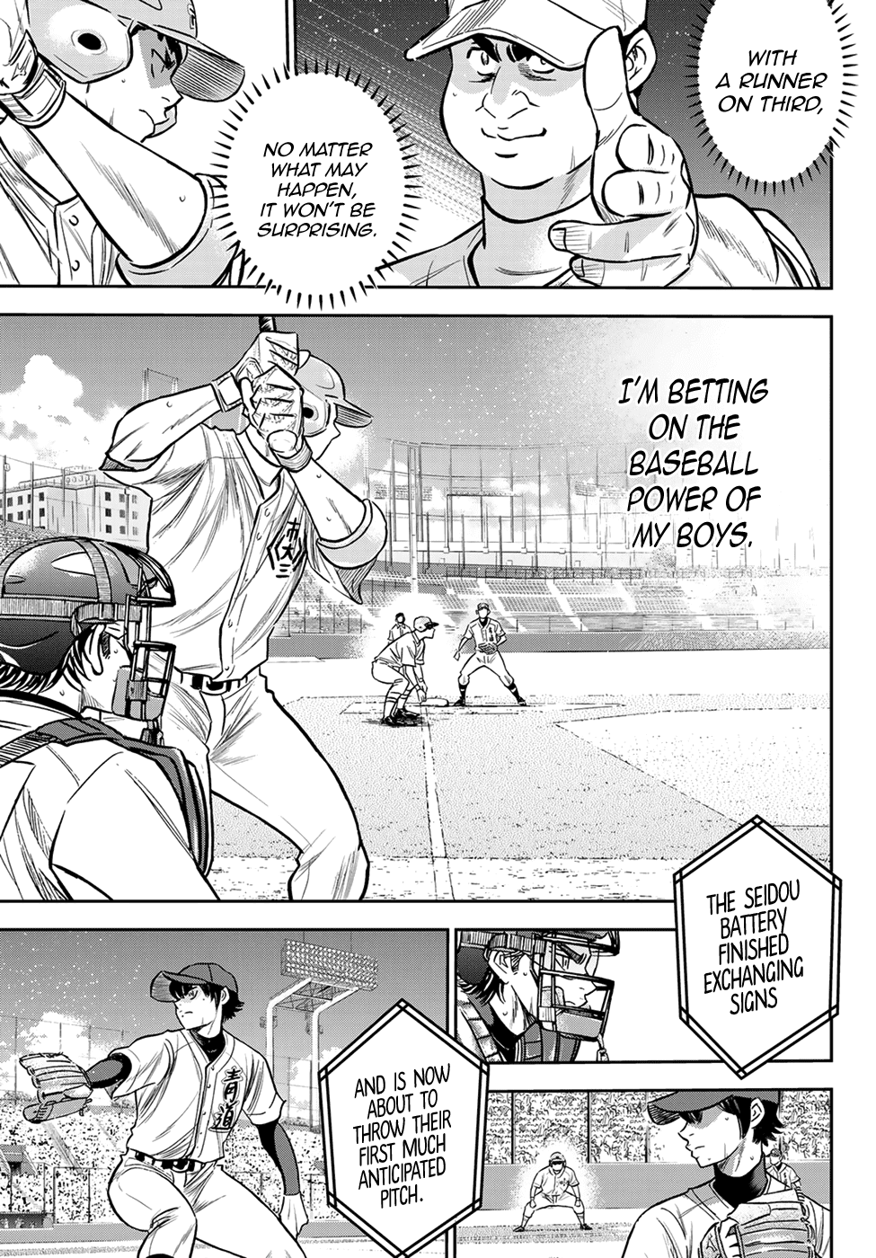 Daiya no A - Act II Chapter 228 page 9 - Chapter 228: Building up