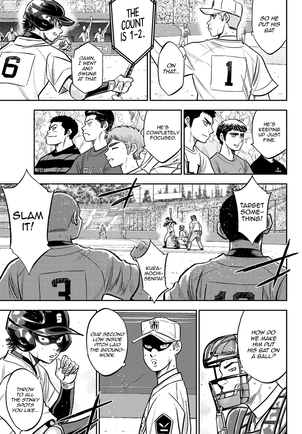 Daiya no A - Act II Chapter 232 page 9 - Chapter 232: His Form