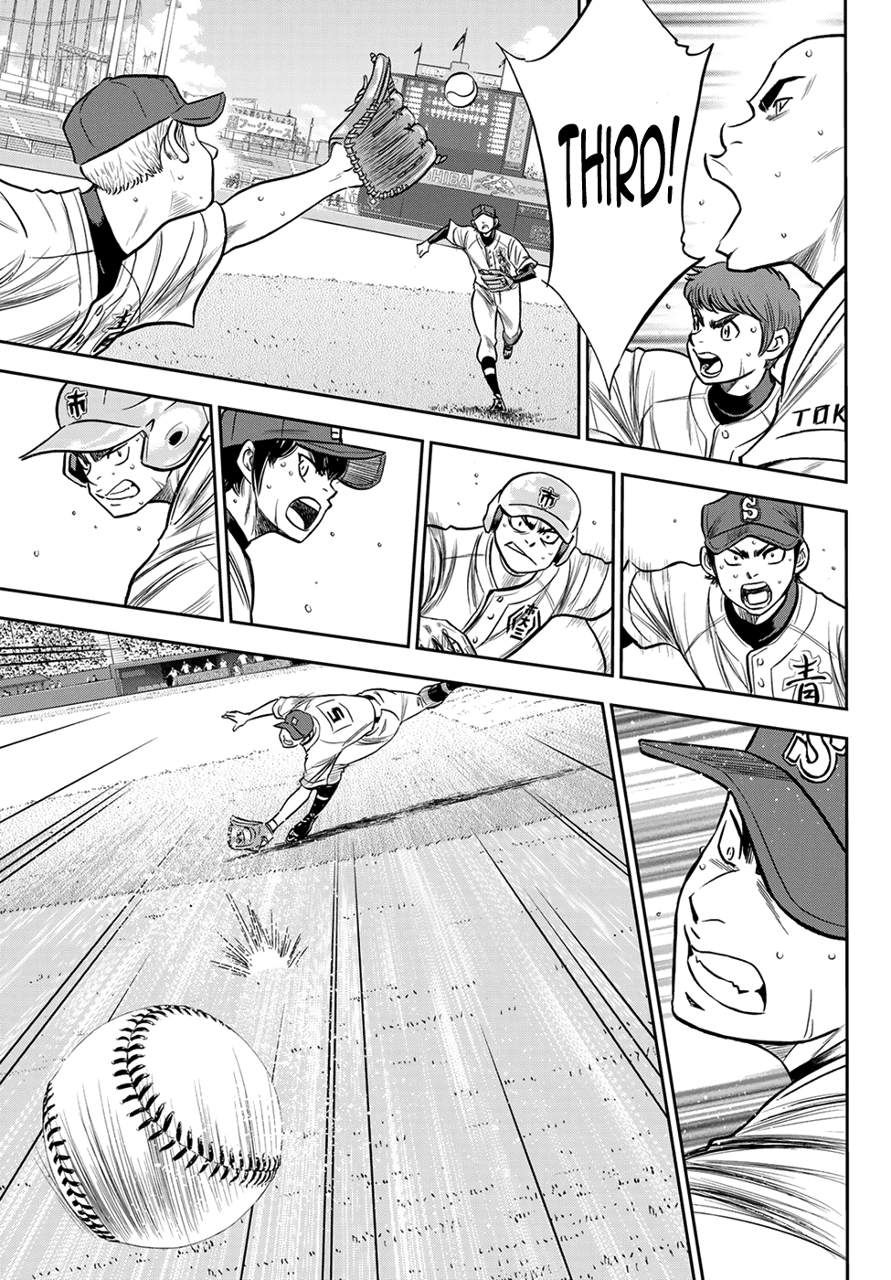 Daiya no A - Act II Chapter 235 page 13 - Chapter 235: Step On