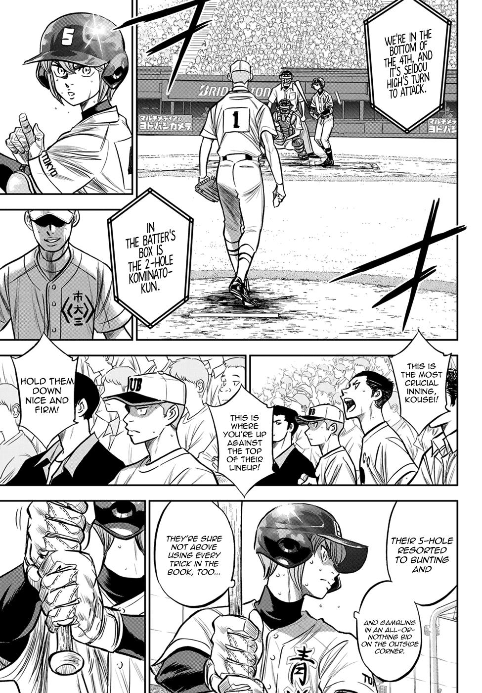 Daiya no A - Act II Chapter 236 page 11 - Chapter 236: Move