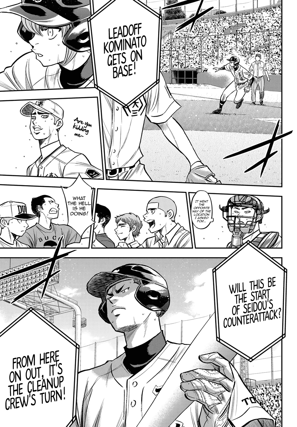 Daiya no A - Act II Chapter 236 page 15 - Chapter 236: Move