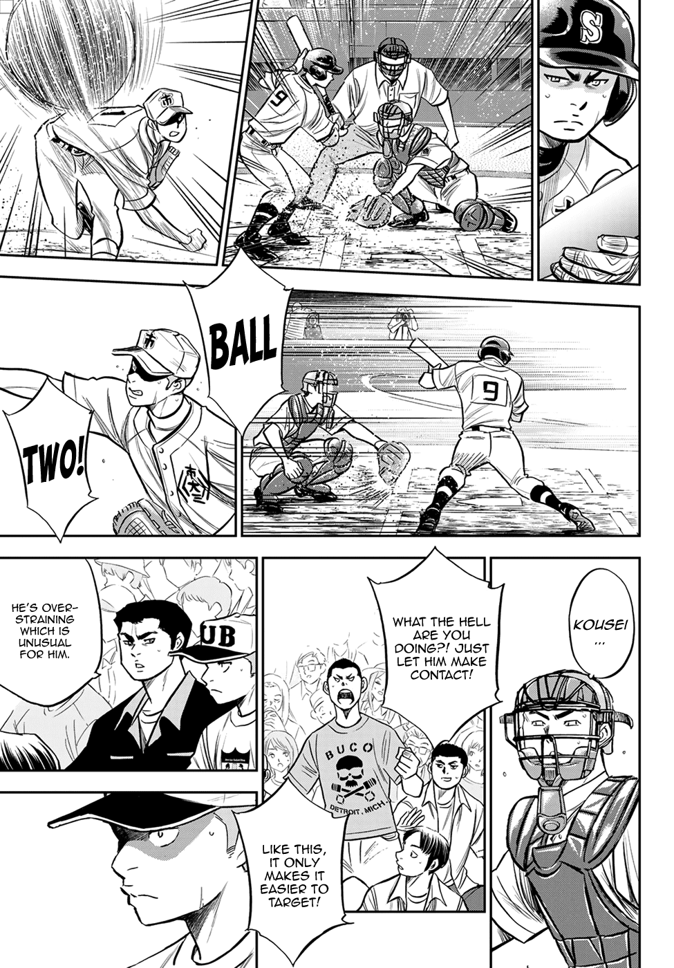 Daiya no A - Act II Chapter 236 page 17 - Chapter 236: Move