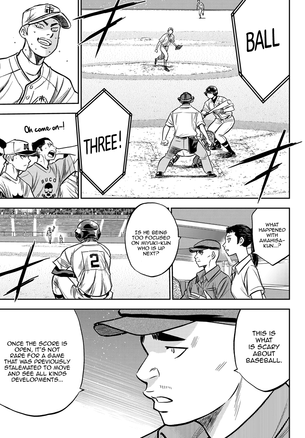 Daiya no A - Act II Chapter 236 page 19 - Chapter 236: Move