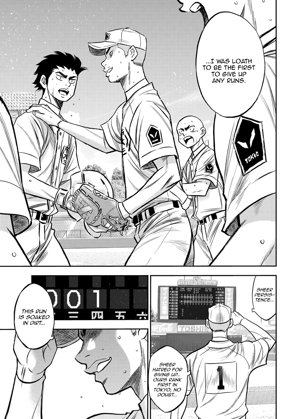 Daiya no A - Act II Chapter 236 page 9 - Chapter 236: Move