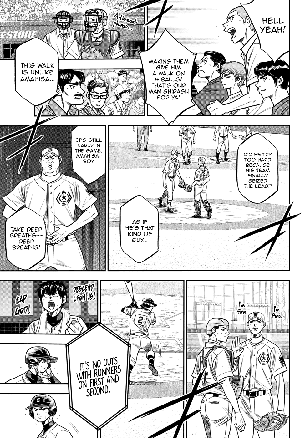 Daiya no A - Act II Chapter 237 page 3 - Chapter 237: A Member of the Team