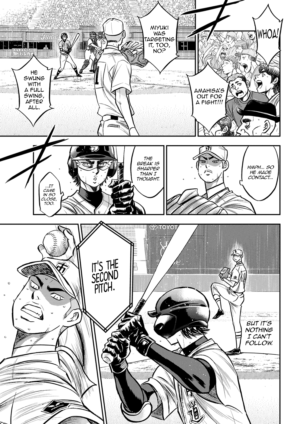Daiya no A - Act II Chapter 237 page 9 - Chapter 237: A Member of the Team