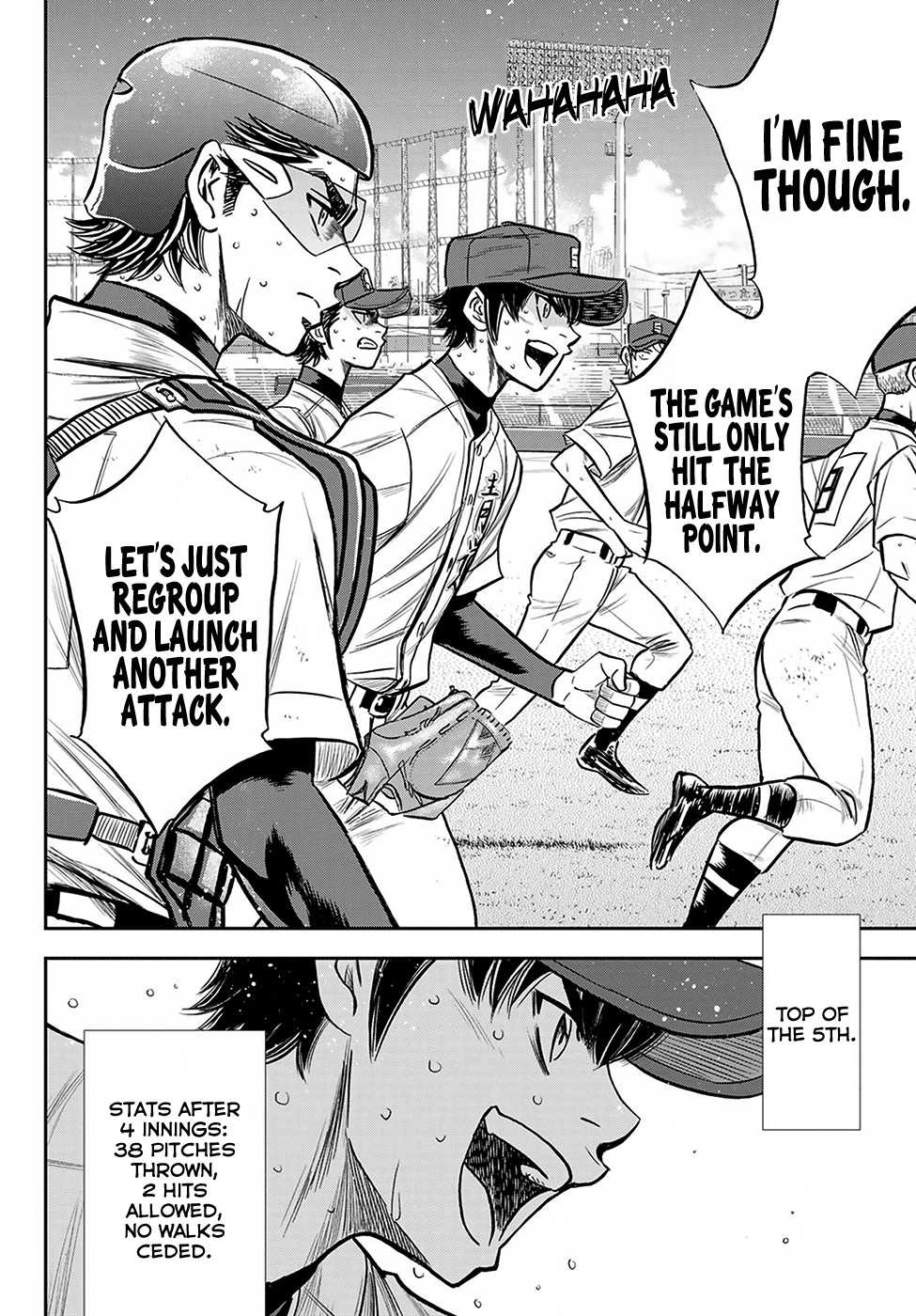 Daiya no A - Act II Chapter 238 page 10 - Chapter 238: Beyond the Limit