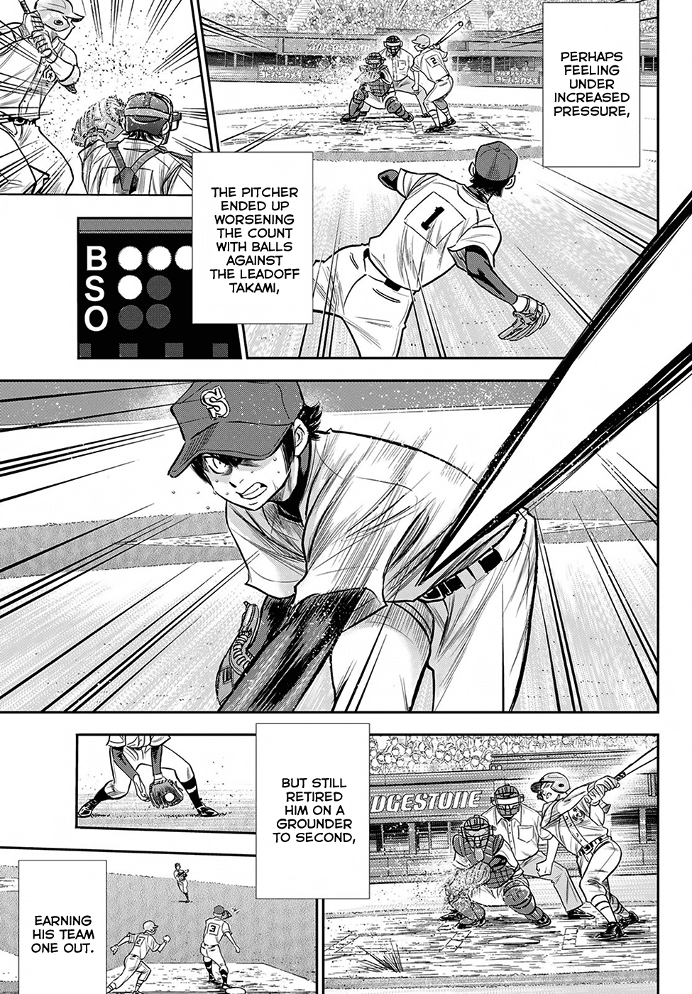 Daiya no A - Act II Chapter 238 page 11 - Chapter 238: Beyond the Limit
