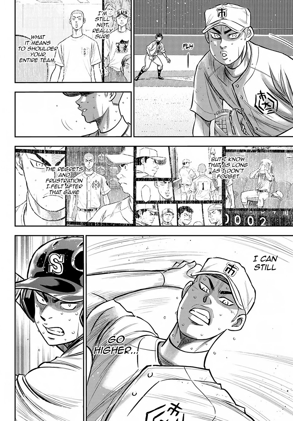 Daiya no A - Act II Chapter 238 page 18 - Chapter 238: Beyond the Limit