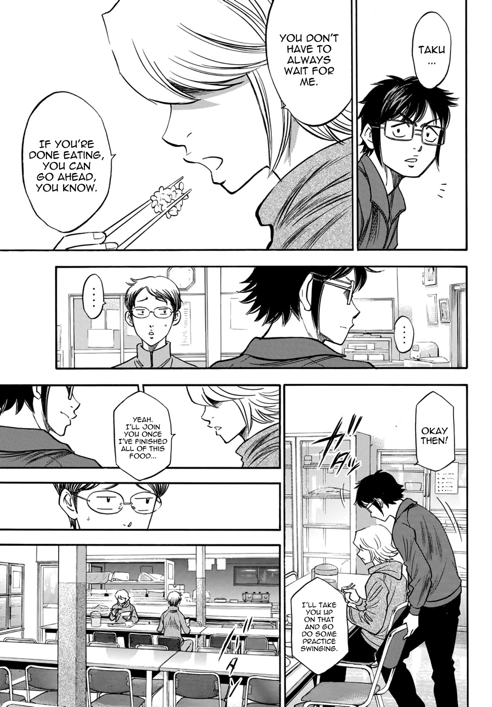 Daiya no A - Act II Chapter 24 page 11 - Chapter 24: Caution! Do not Mix!