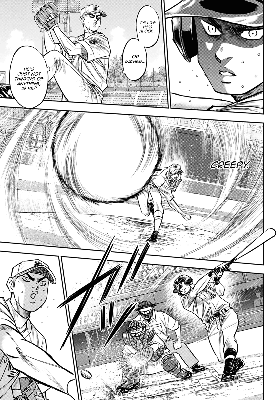 Daiya no A - Act II Chapter 241 page 11 - Chapter 241: Seidou's Pressure