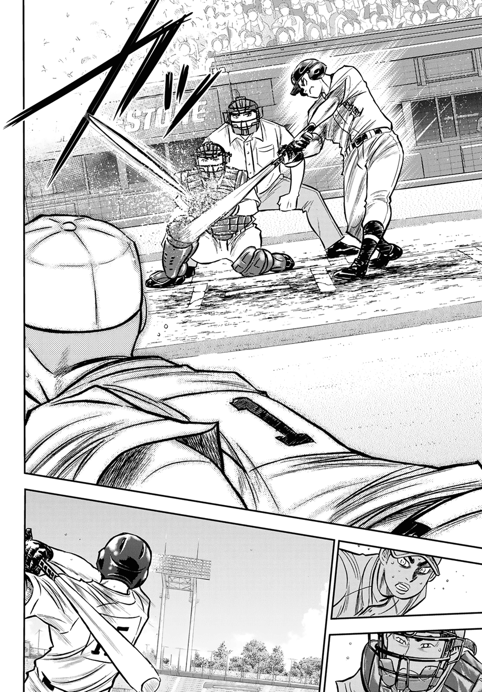 Daiya no A - Act II Chapter 241 page 14 - Chapter 241: Seidou's Pressure