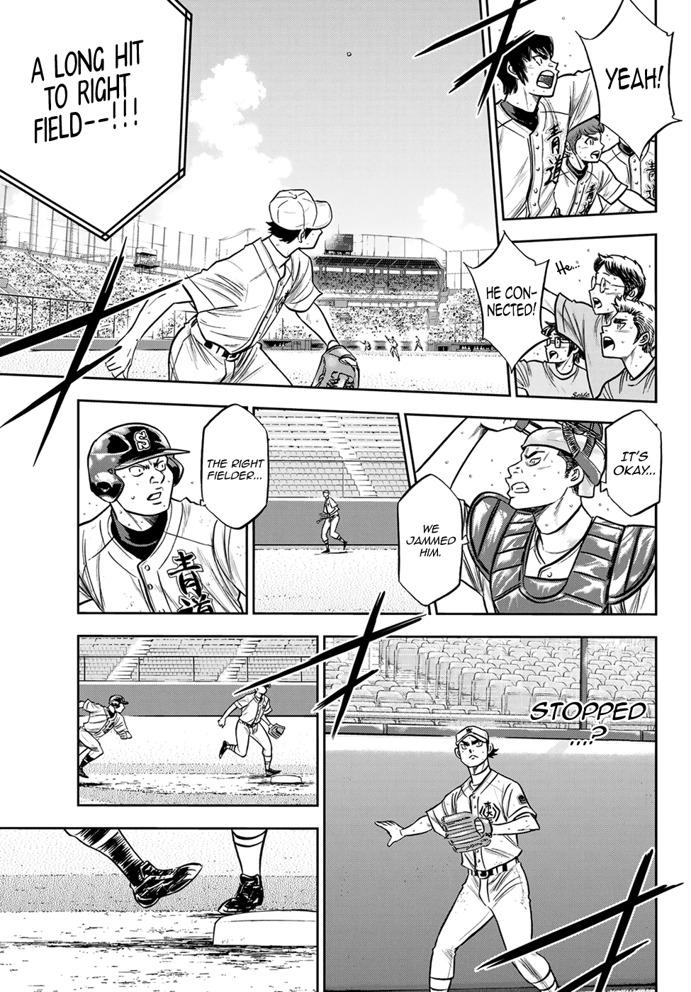 Daiya no A - Act II Chapter 241 page 15 - Chapter 241: Seidou's Pressure