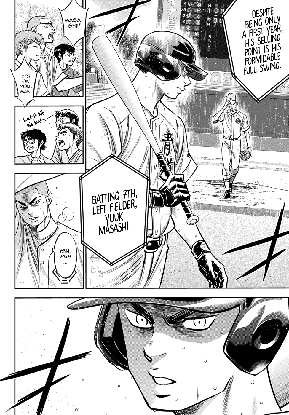 Daiya no A - Act II Chapter 241 page 4 - Chapter 241: Seidou's Pressure