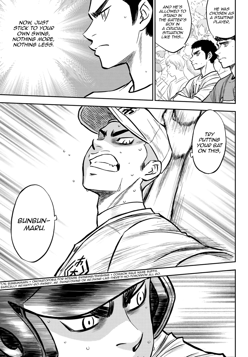 Daiya no A - Act II Chapter 241 page 7 - Chapter 241: Seidou's Pressure