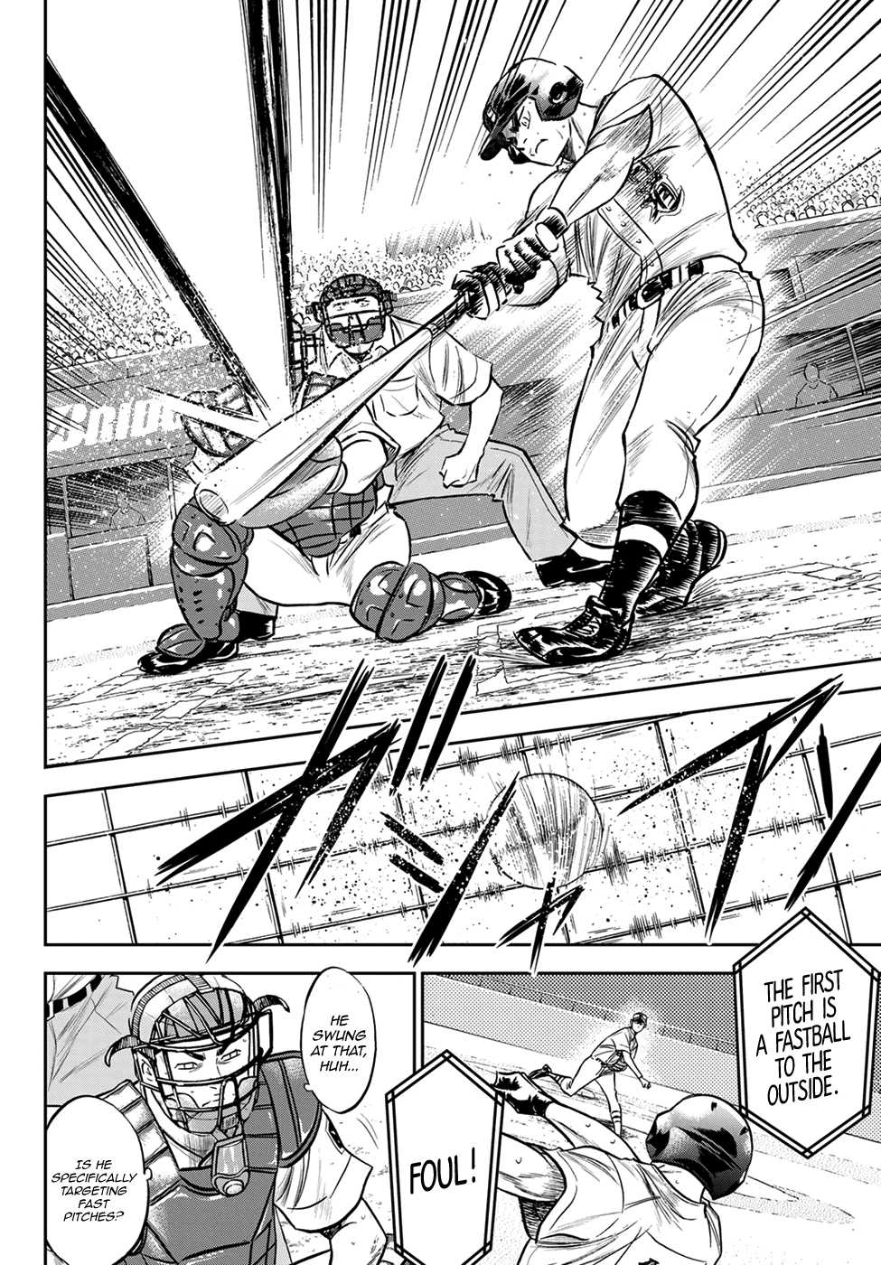 Daiya no A - Act II Chapter 241 page 8 - Chapter 241: Seidou's Pressure