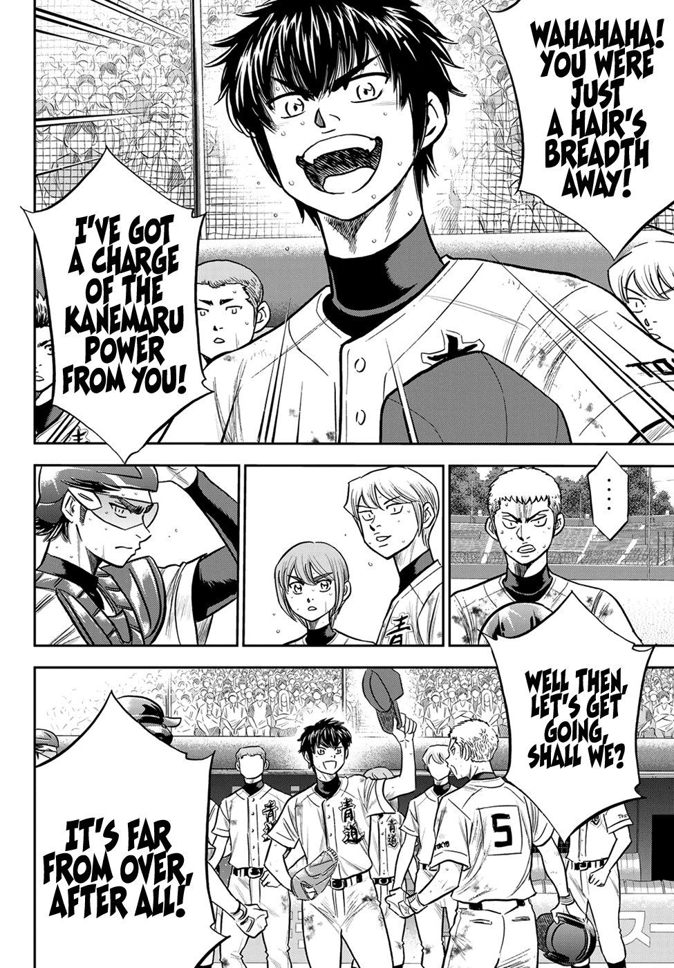 Daiya no A - Act II Chapter 242 page 14 - Chapter 242: My Battle