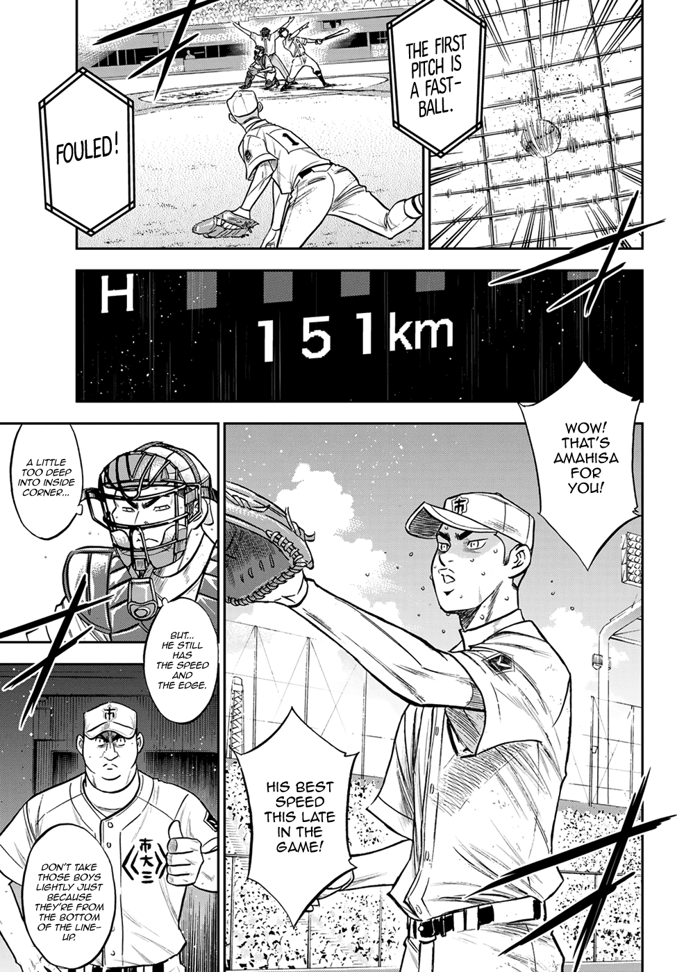 Daiya no A - Act II Chapter 242 page 3 - Chapter 242: My Battle