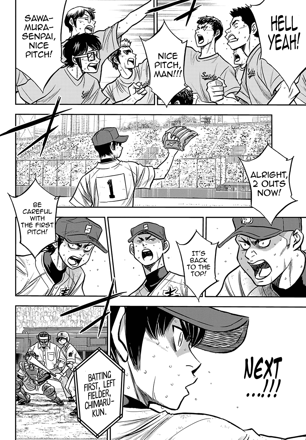 Daiya no A - Act II Chapter 244 page 12 - Chapter 244: The Representative