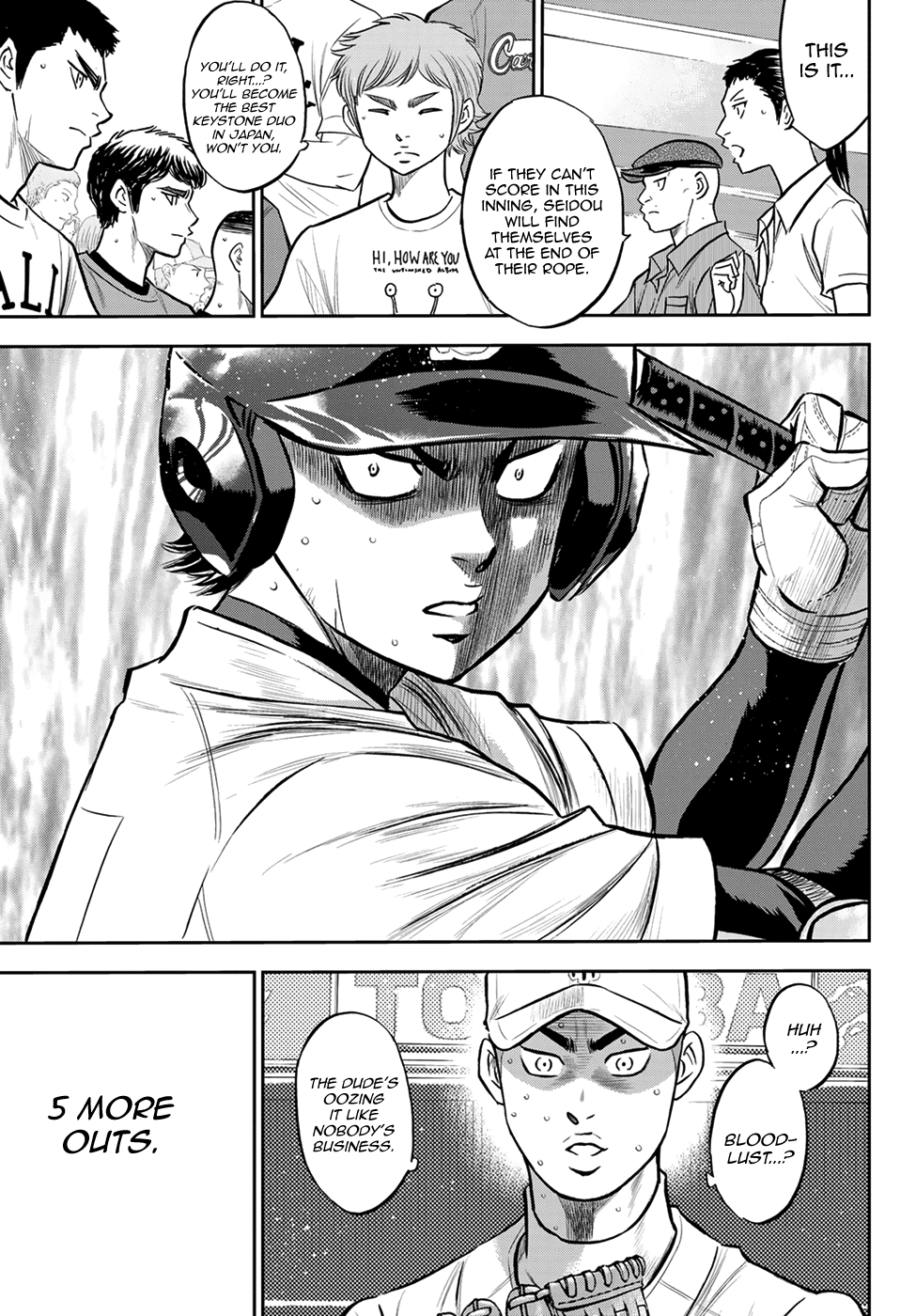 Daiya no A - Act II Chapter 245 page 12 - Chapter 245: Connect!