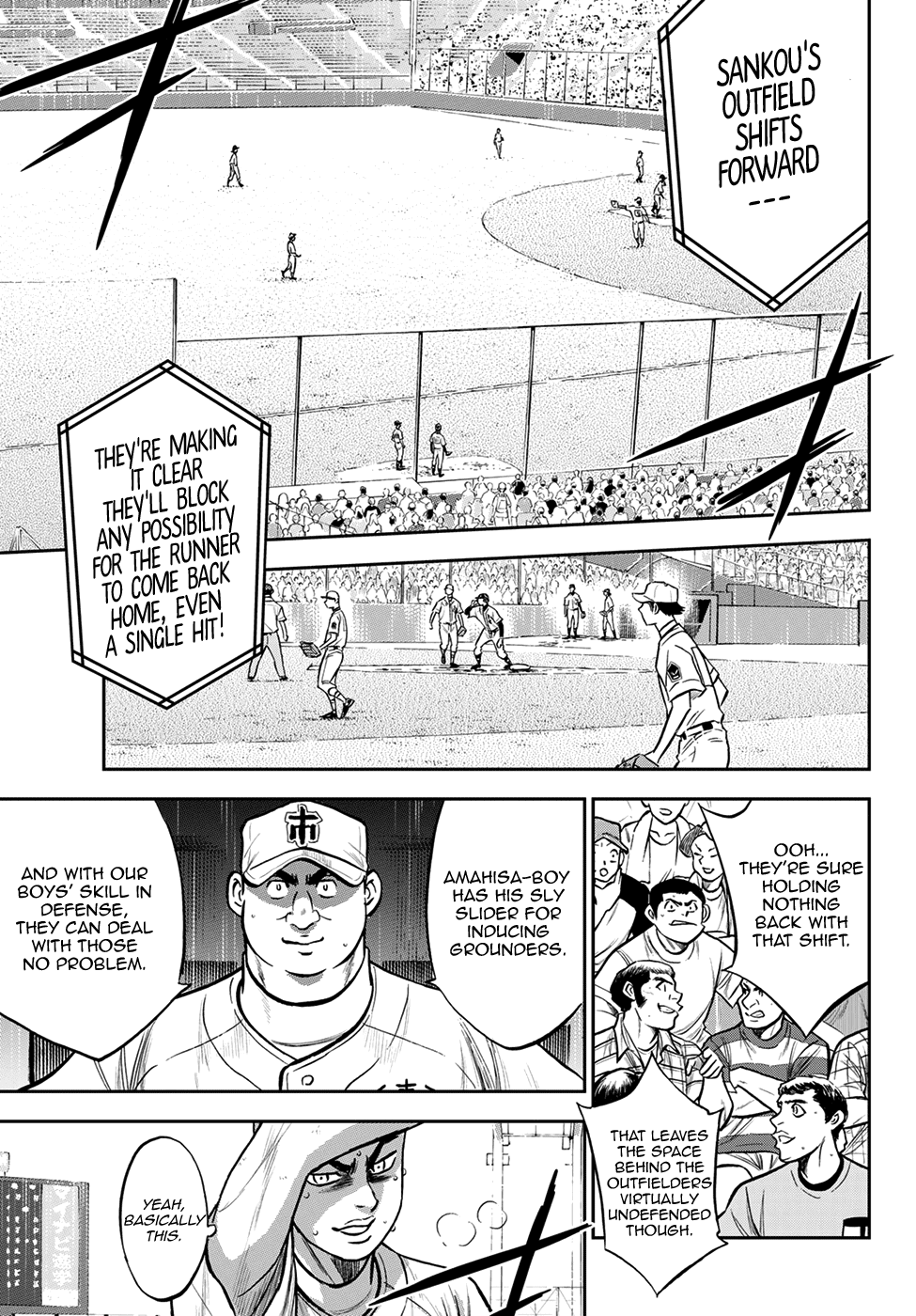 Daiya no A - Act II Chapter 246 page 11 - Chapter 246: The Mightiest 1- & 2-holes