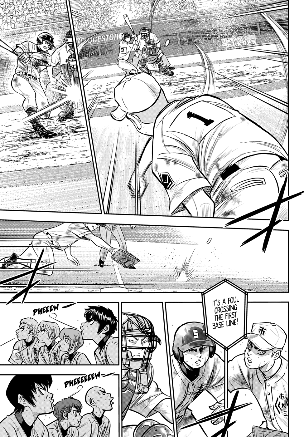 Daiya no A - Act II Chapter 247 page 15 - Chapter 247