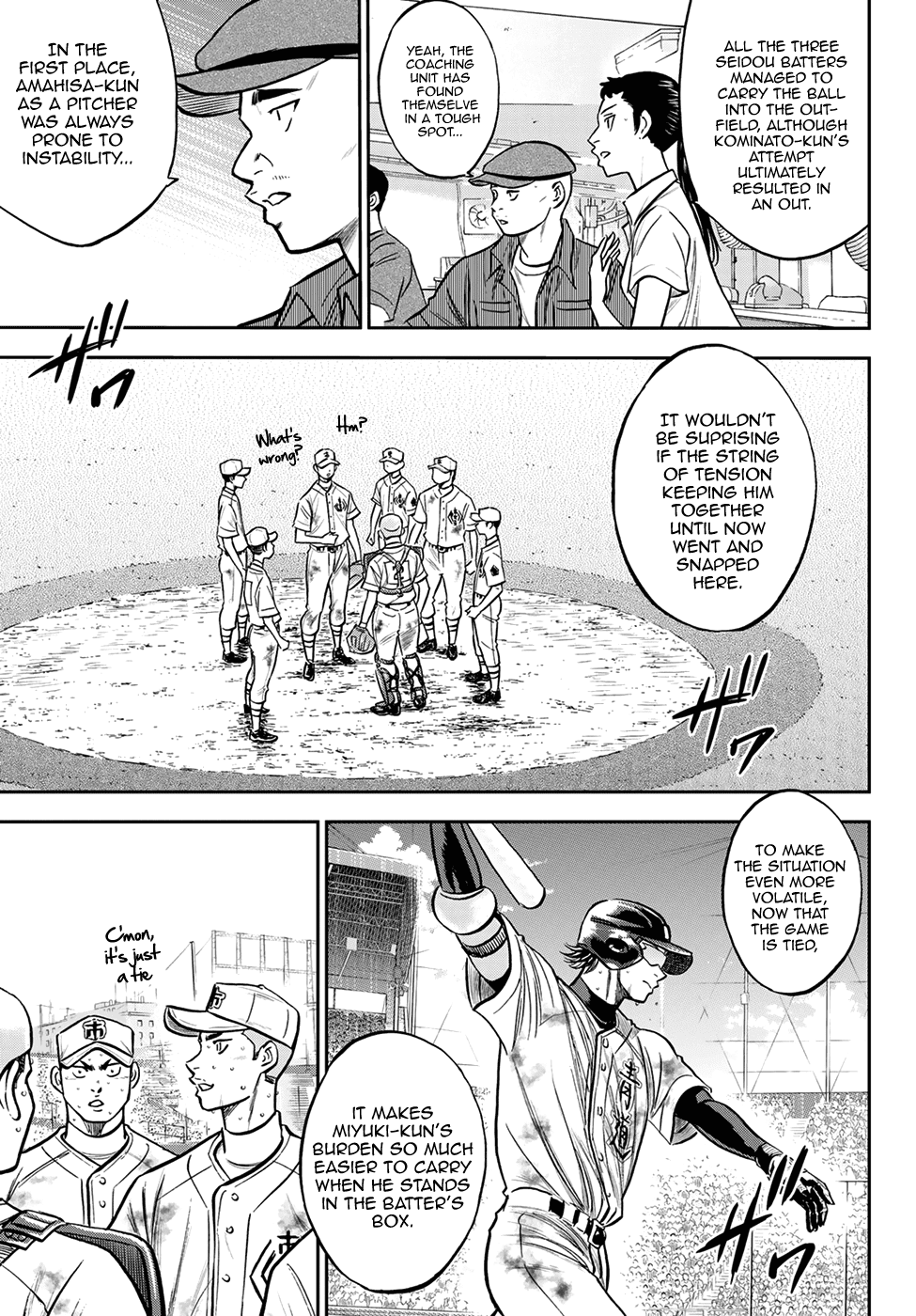 Daiya no A - Act II Chapter 248 page 14 - Chapter 248
