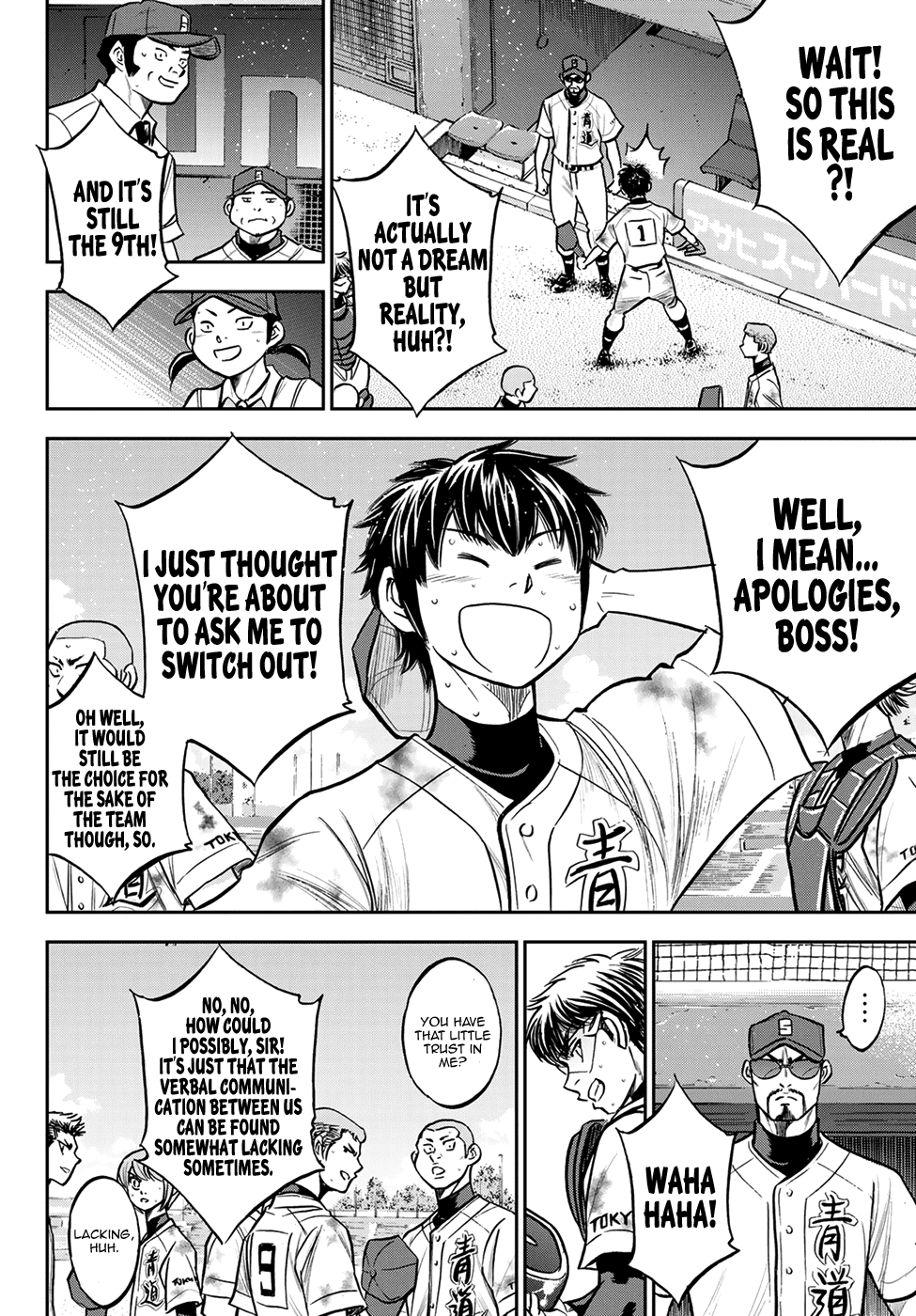 Daiya no A - Act II Chapter 251 page 10 - Chapter 251
