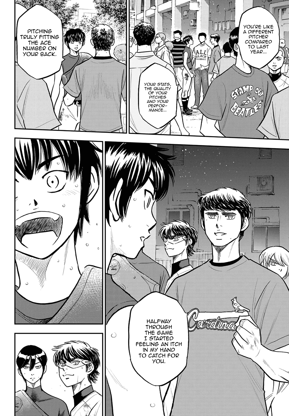 Daiya no A - Act II Chapter 254 page 13 - Chapter 254