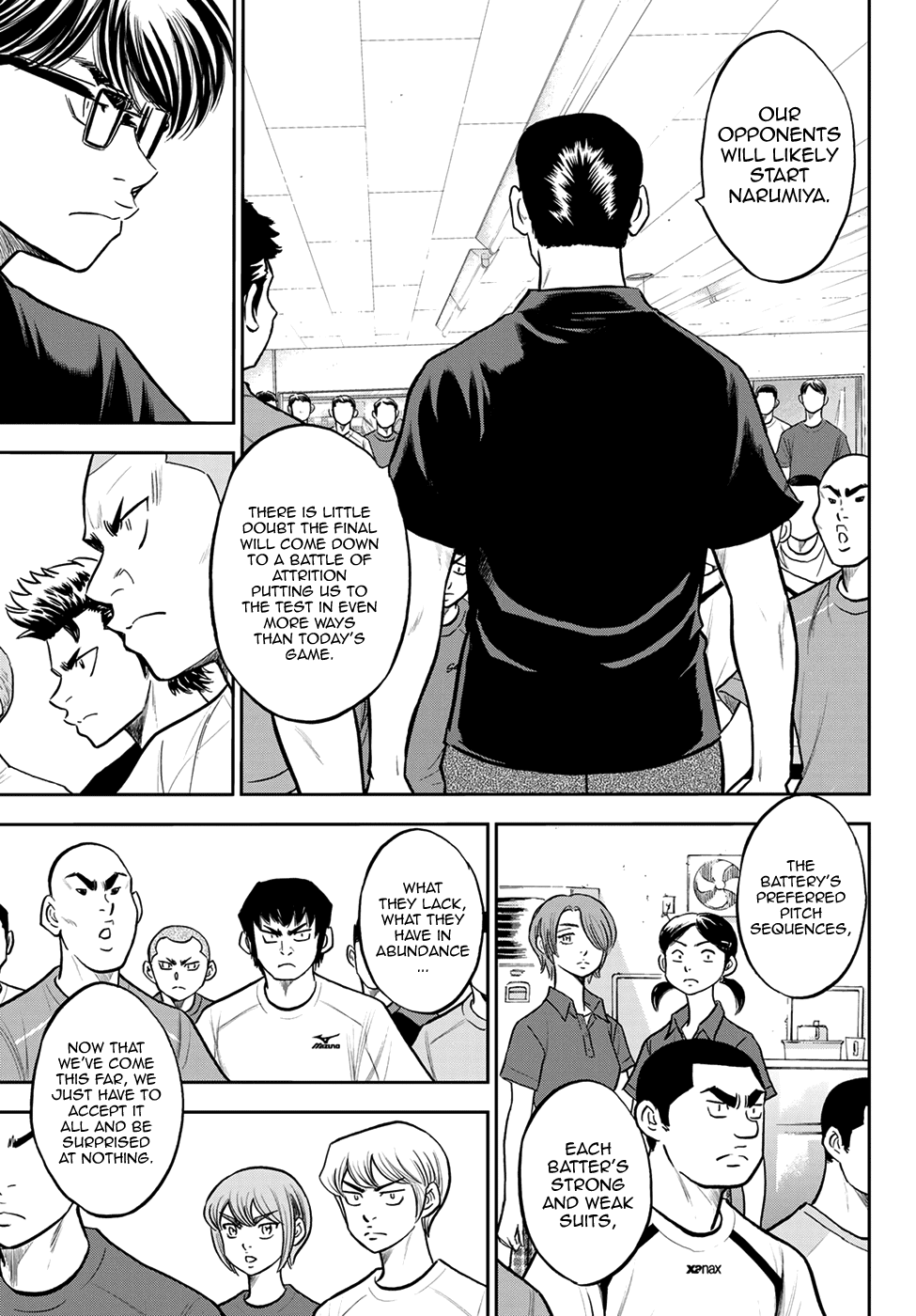 Daiya no A - Act II Chapter 255 page 13 - Chapter 255