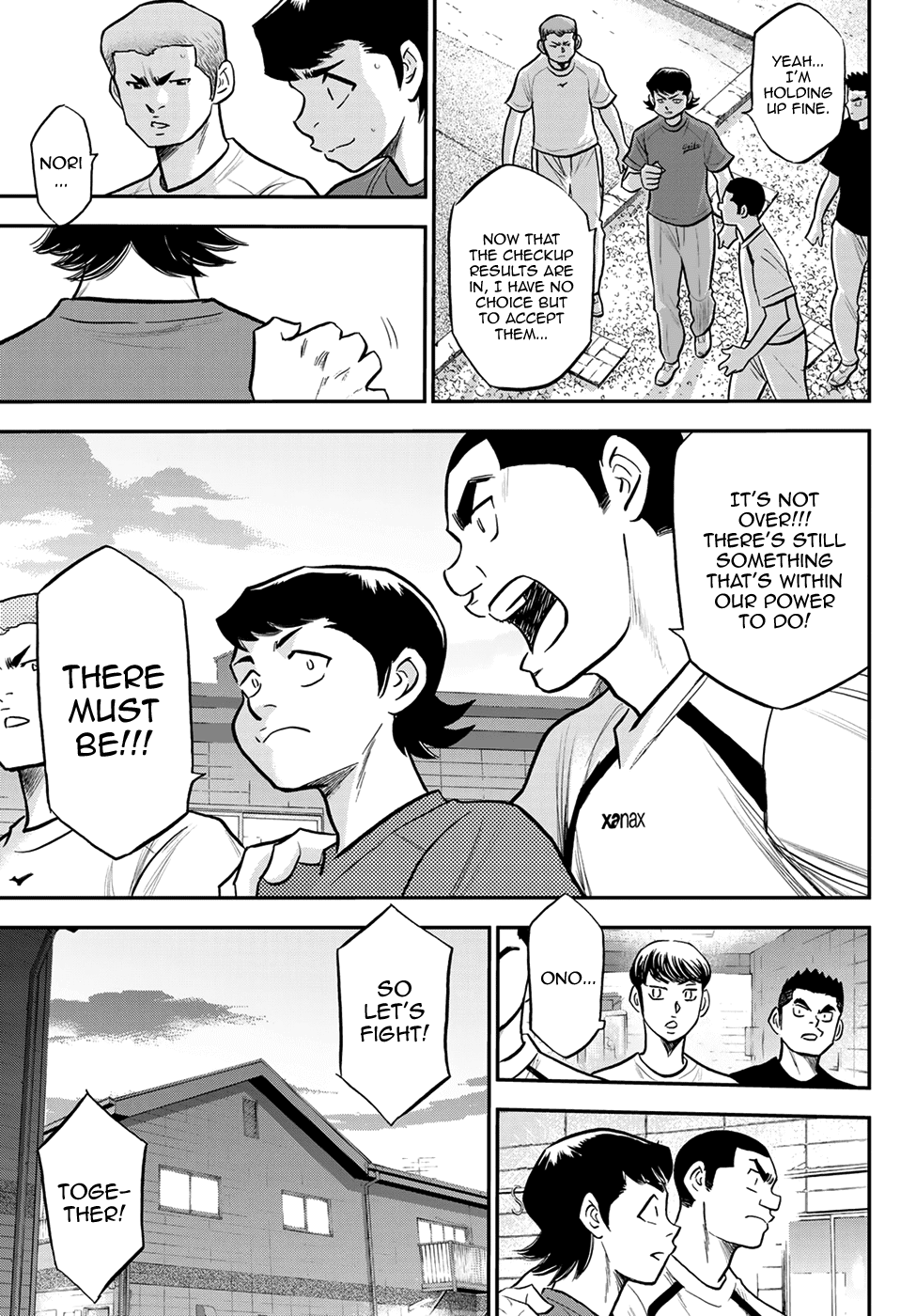 Daiya no A - Act II Chapter 255 page 15 - Chapter 255