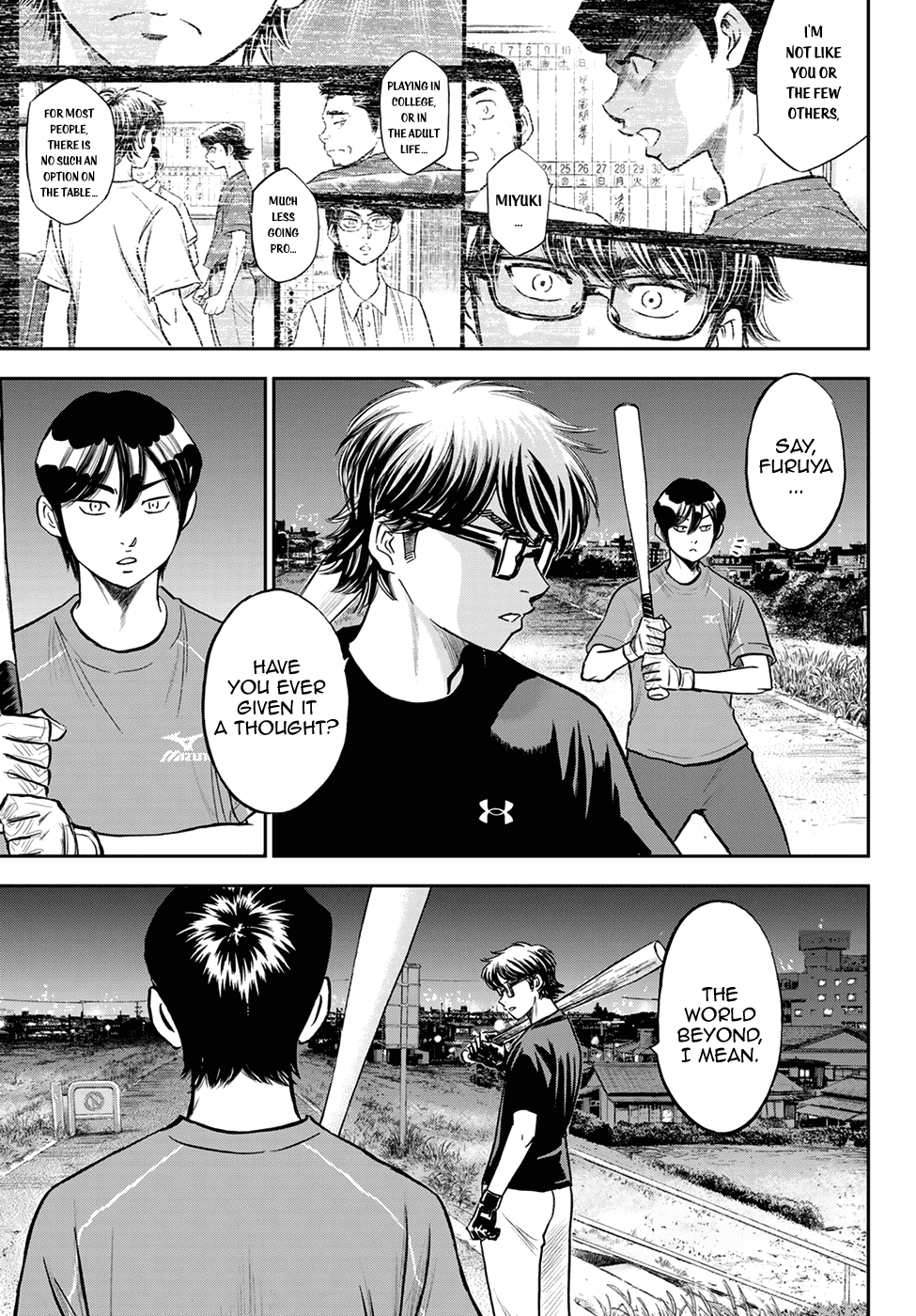 Daiya no A - Act II Chapter 255 page 19 - Chapter 255