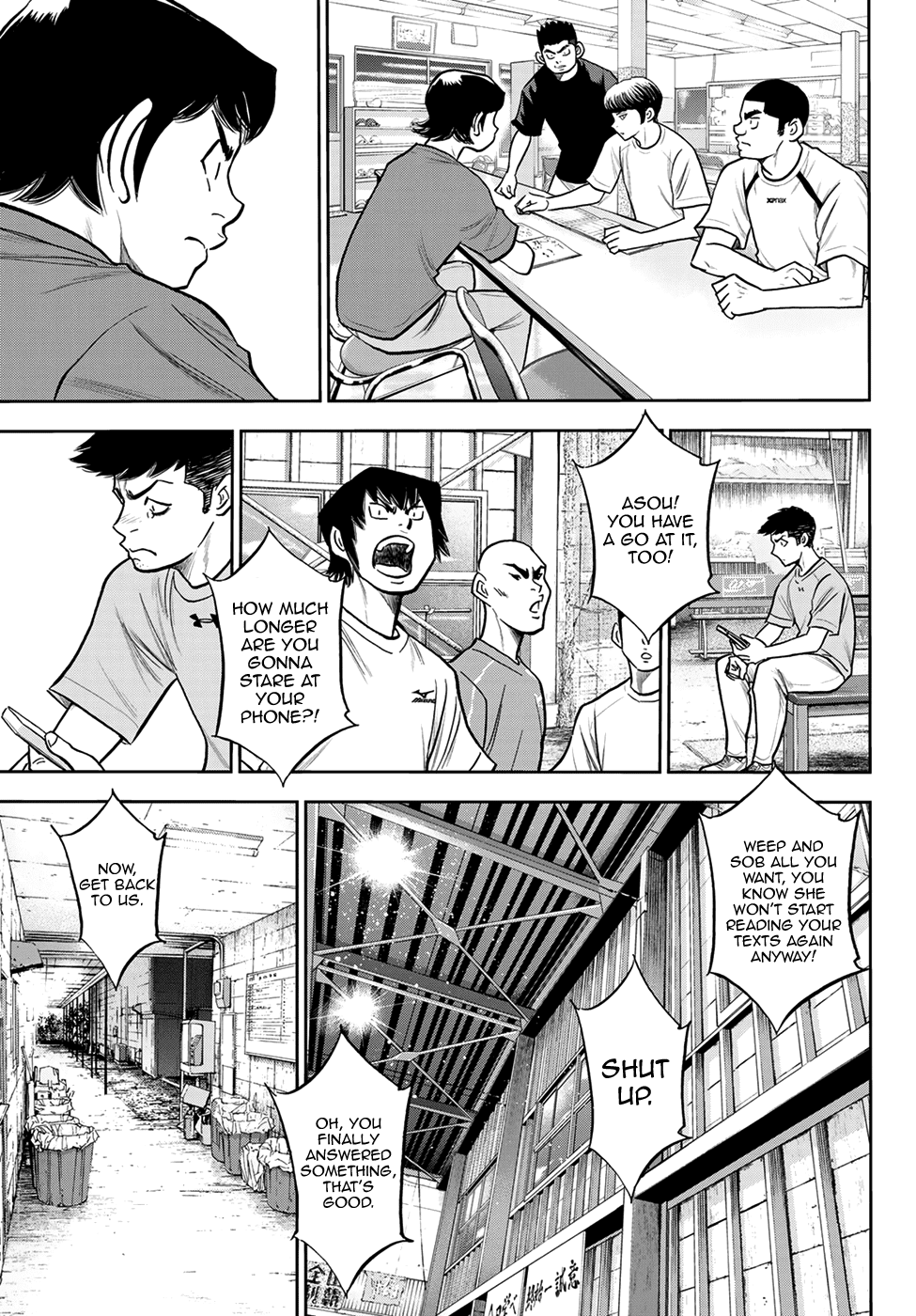 Daiya no A - Act II Chapter 256 page 10 - Chapter 256