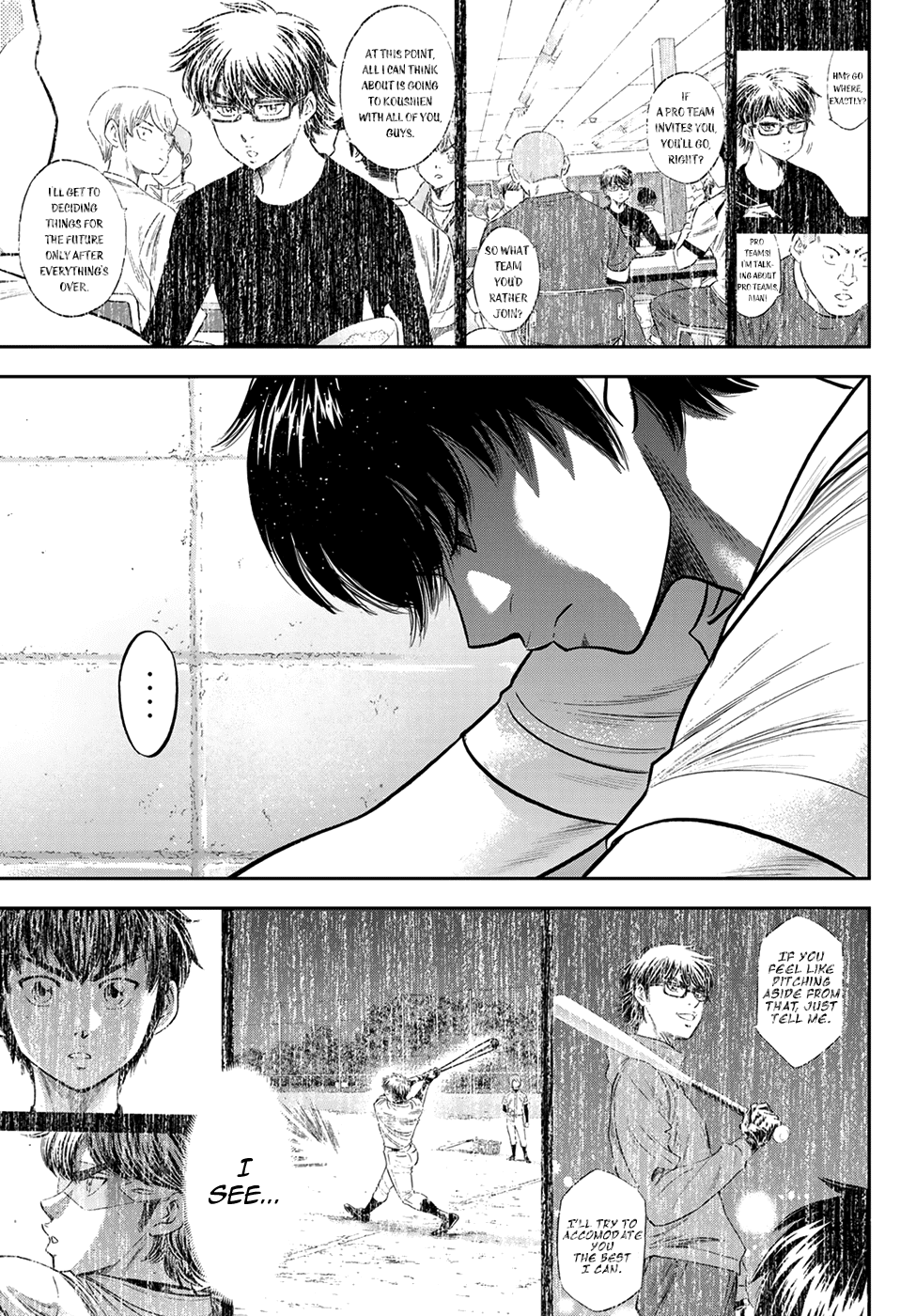 Daiya no A - Act II Chapter 256 page 12 - Chapter 256