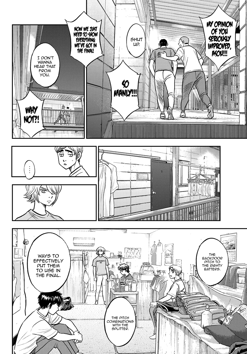 Daiya no A - Act II Chapter 257 page 10 - Chapter 257: Brace Yourself