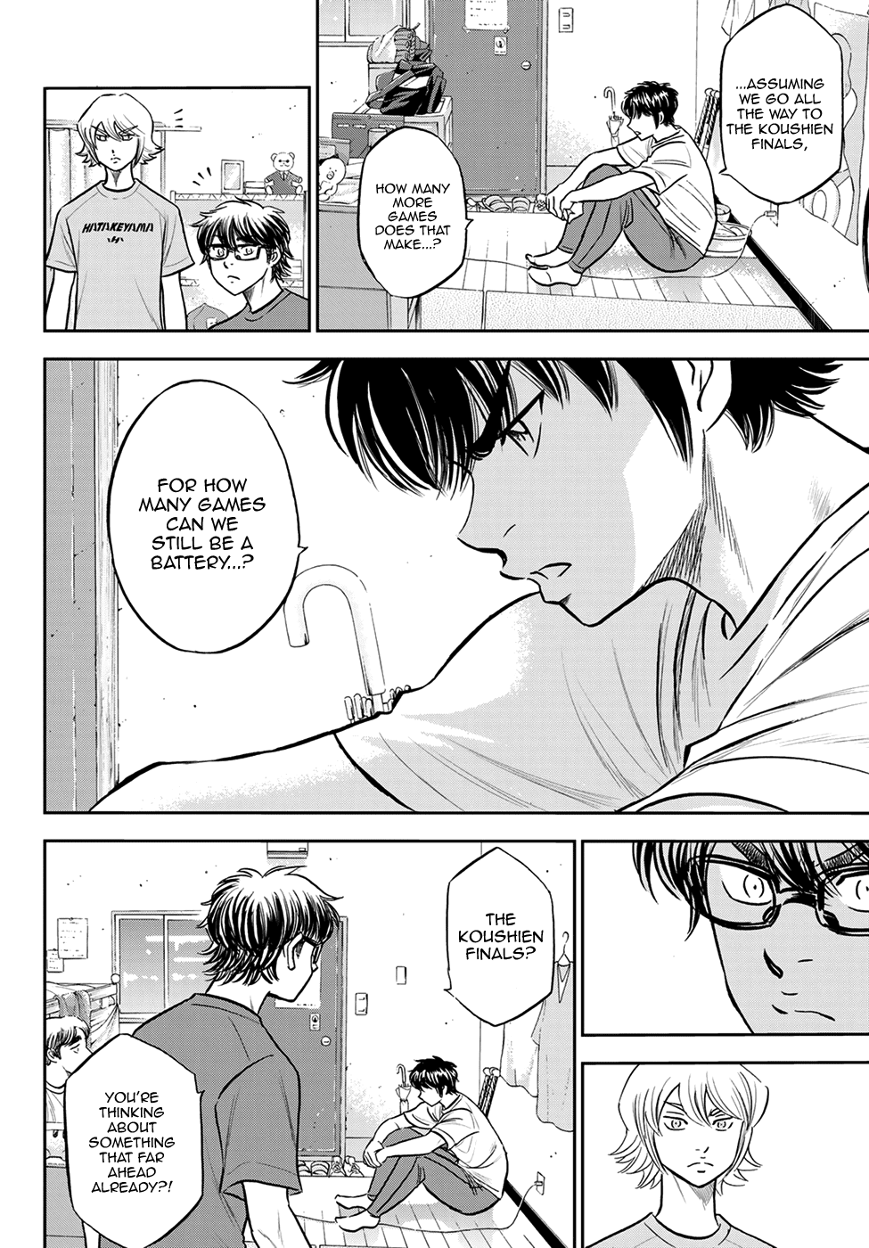 Daiya no A - Act II Chapter 257 page 12 - Chapter 257: Brace Yourself