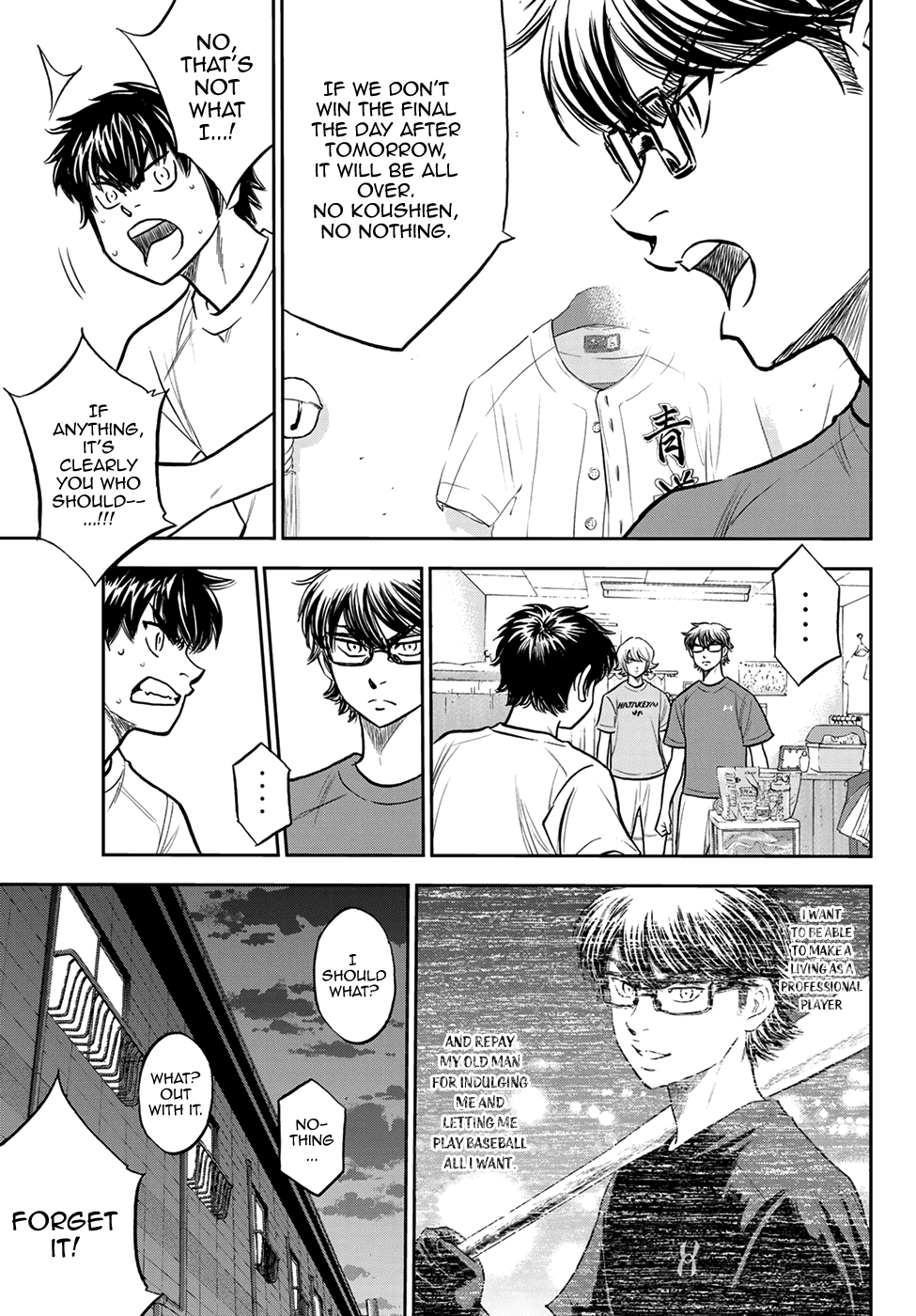Daiya no A - Act II Chapter 257 page 13 - Chapter 257: Brace Yourself