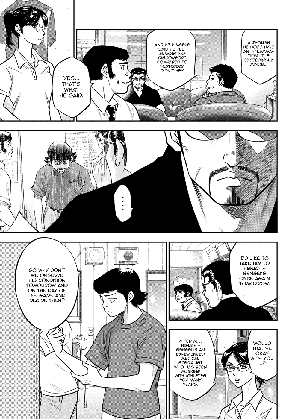 Daiya no A - Act II Chapter 257 page 19 - Chapter 257: Brace Yourself
