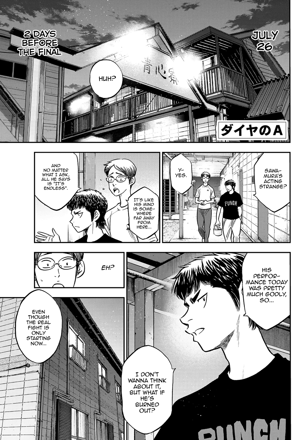 Daiya no A - Act II Chapter 257 page 3 - Chapter 257: Brace Yourself