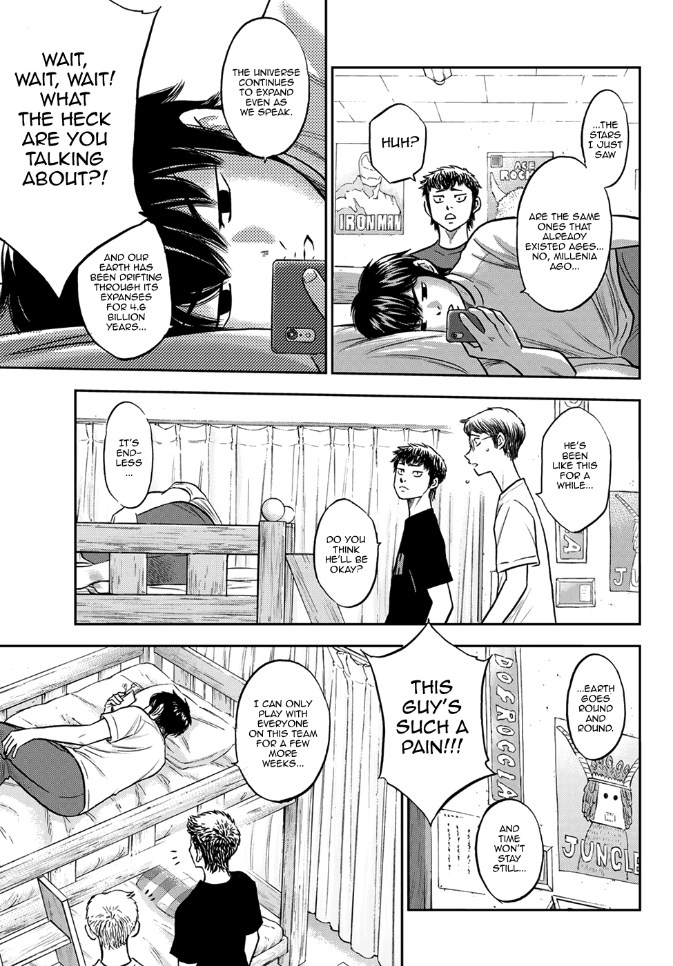 Daiya no A - Act II Chapter 257 page 5 - Chapter 257: Brace Yourself