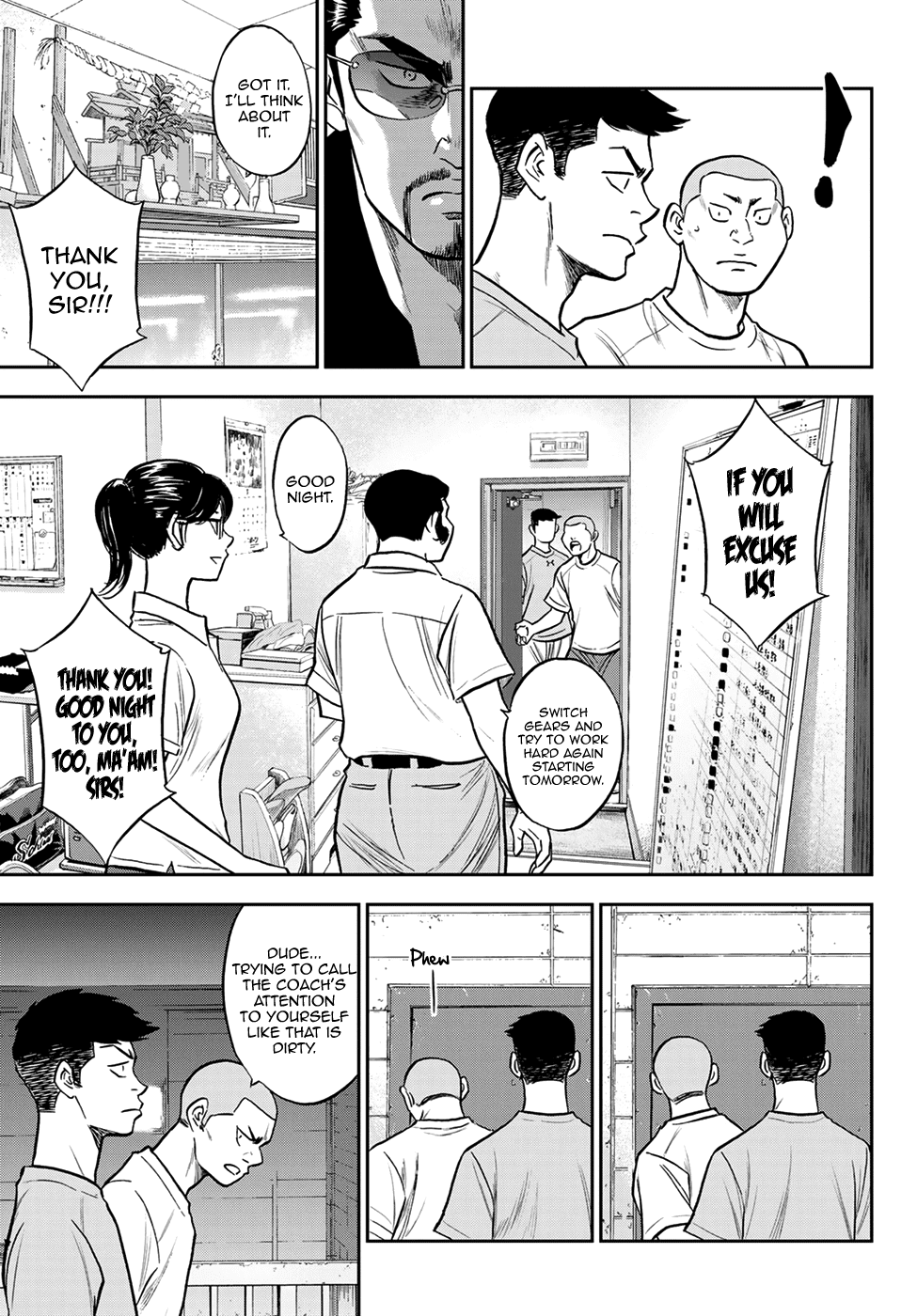 Daiya no A - Act II Chapter 257 page 9 - Chapter 257: Brace Yourself