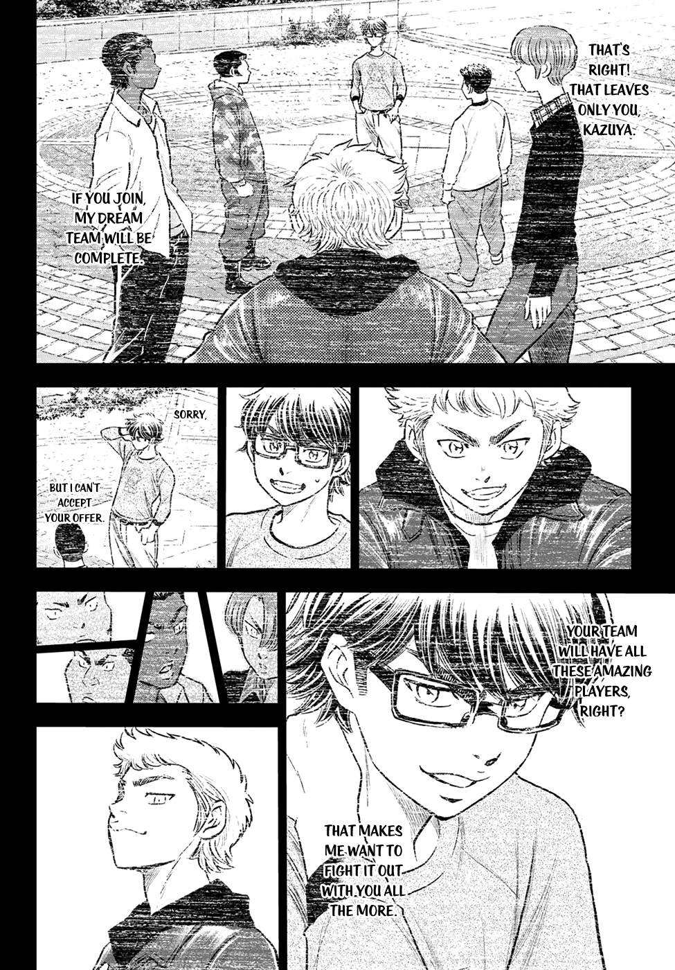 Daiya no A - Act II Chapter 258 page 10 - Chapter 258: Can't Wait