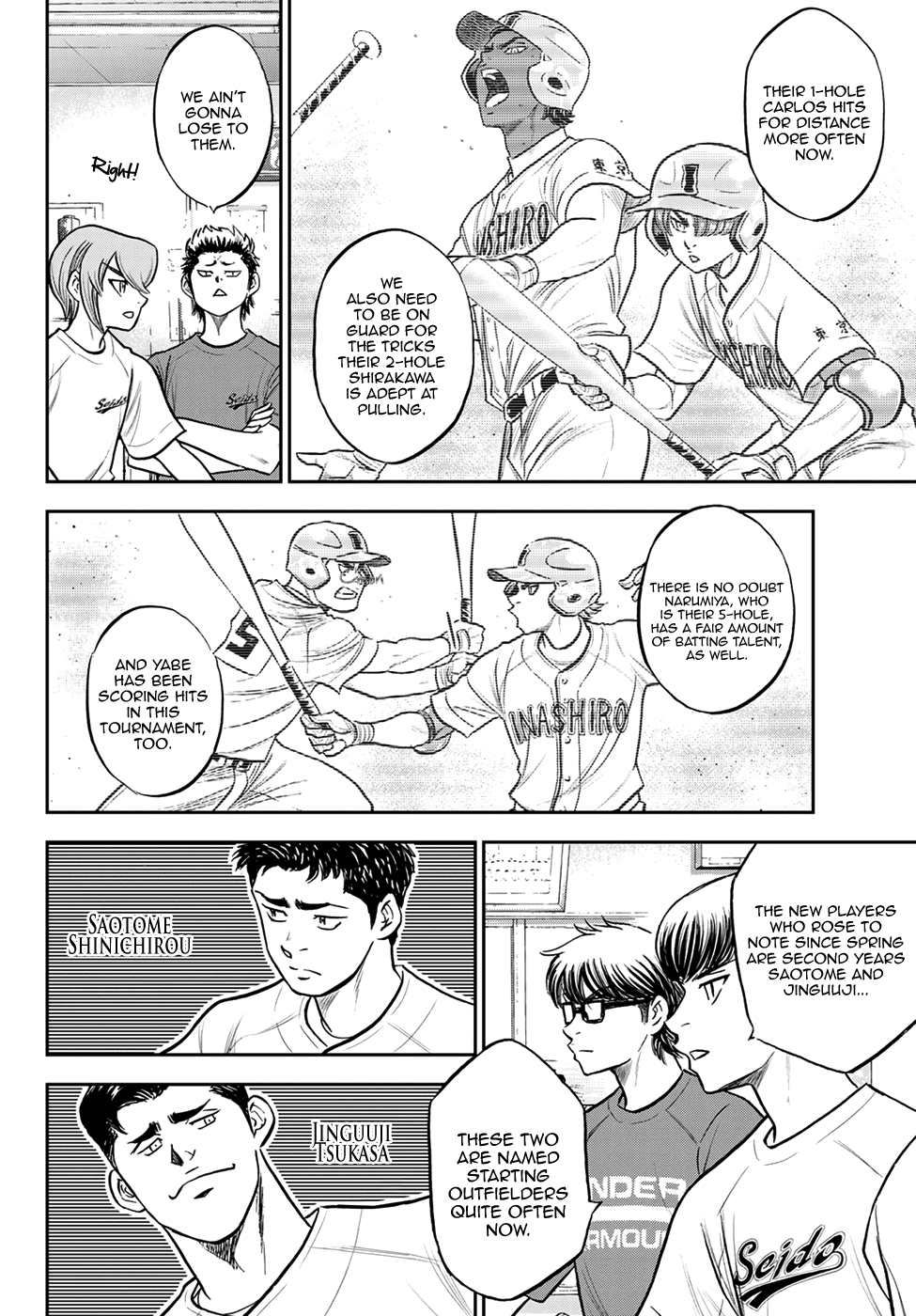Daiya no A - Act II Chapter 258 page 14 - Chapter 258: Can't Wait