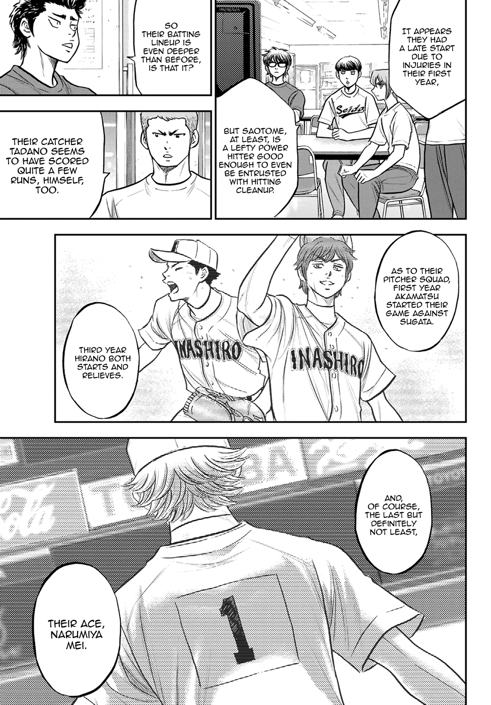 Daiya no A - Act II Chapter 258 page 15 - Chapter 258: Can't Wait